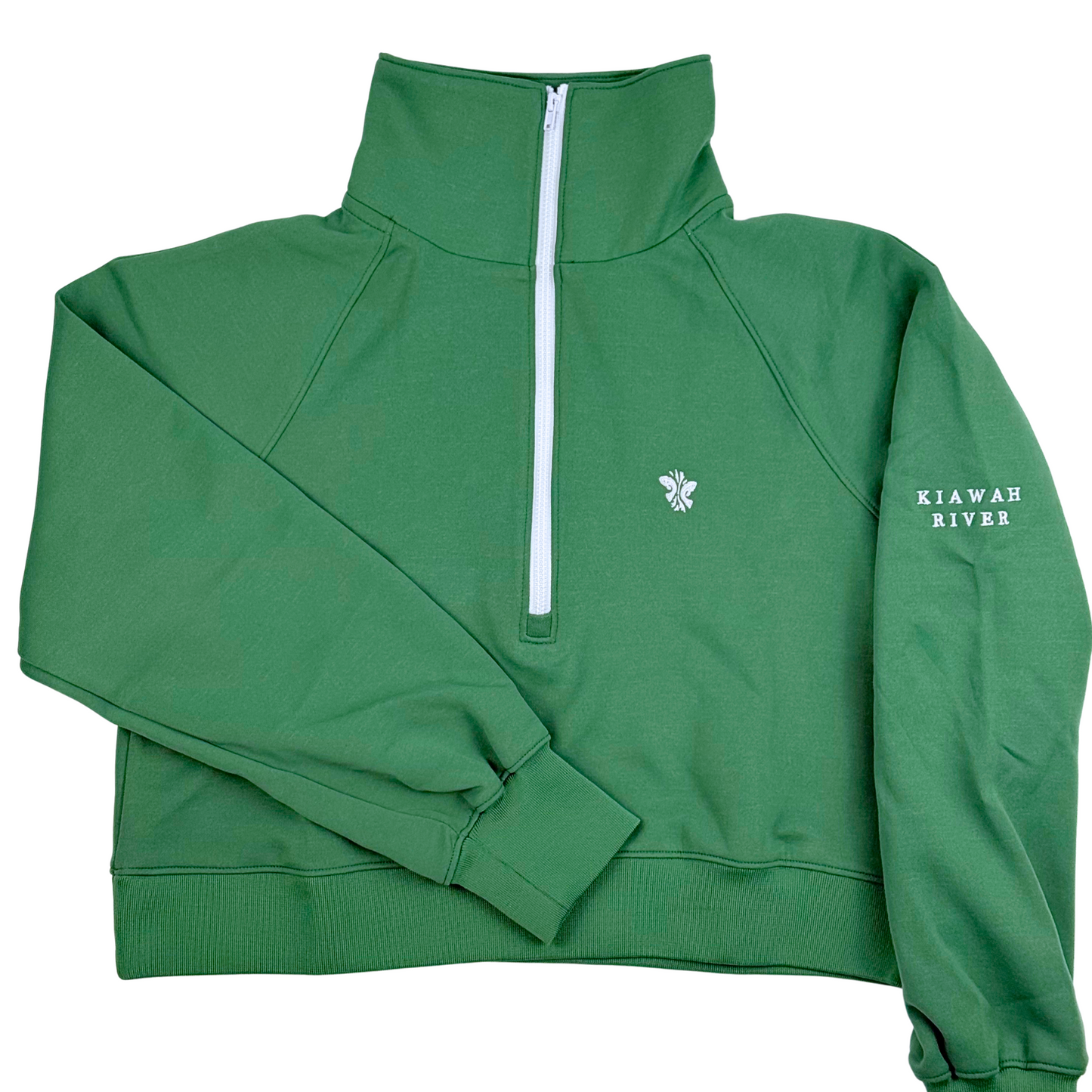 Nora Quarter Zip - Boxwood