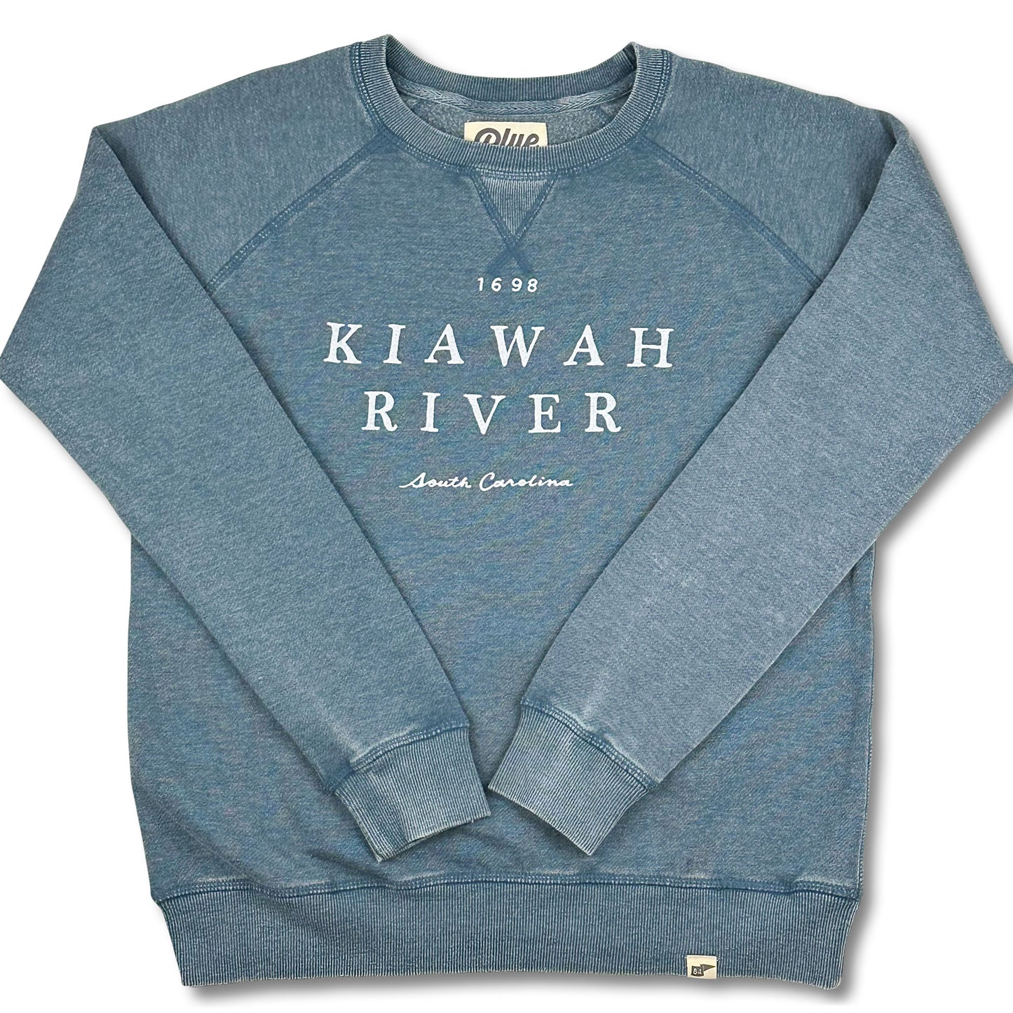 Women's 1698 Burnout Wash Sweatshirt - Glacier
