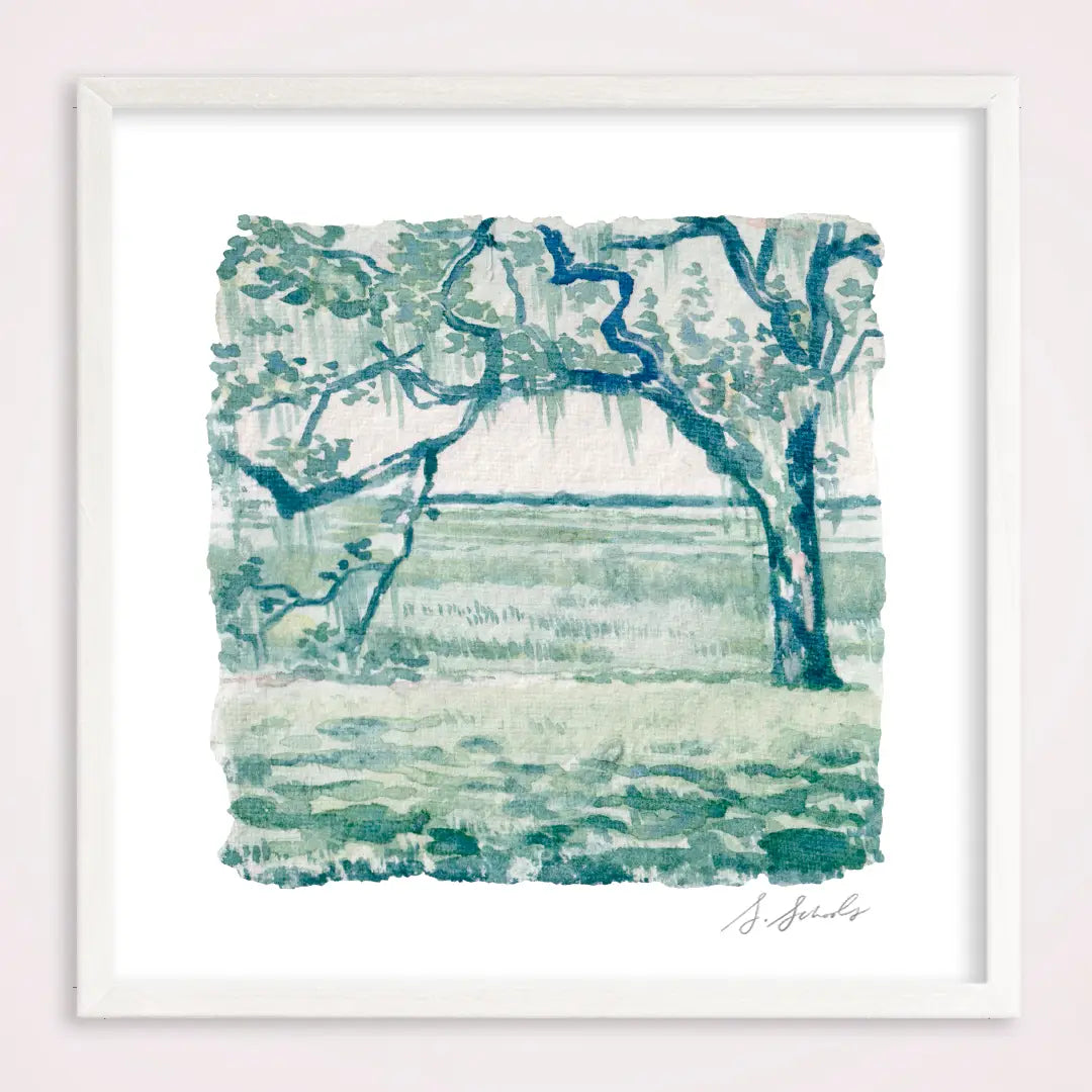 "On the Bluff" Print
