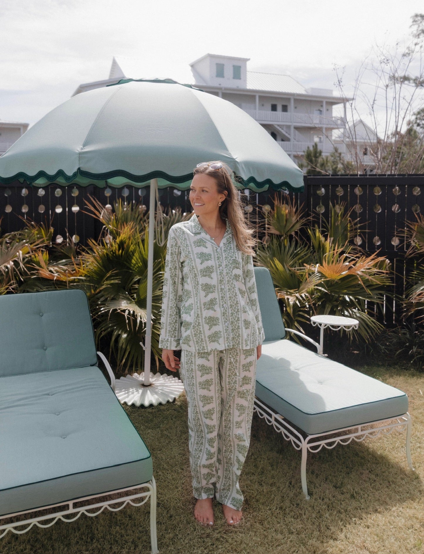 Cozy Pajama Set - Garden Green