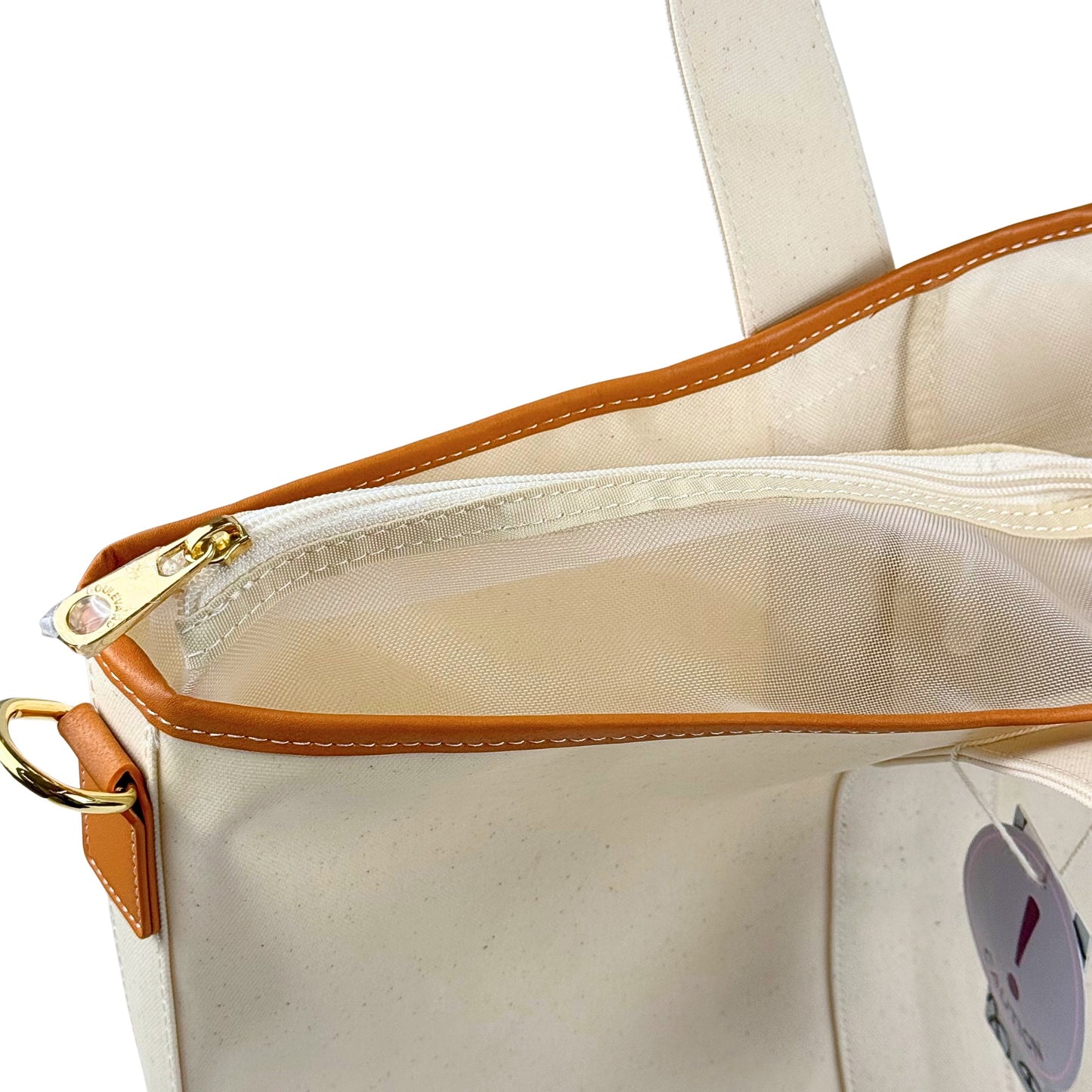 Venice Natural Canvas Tote