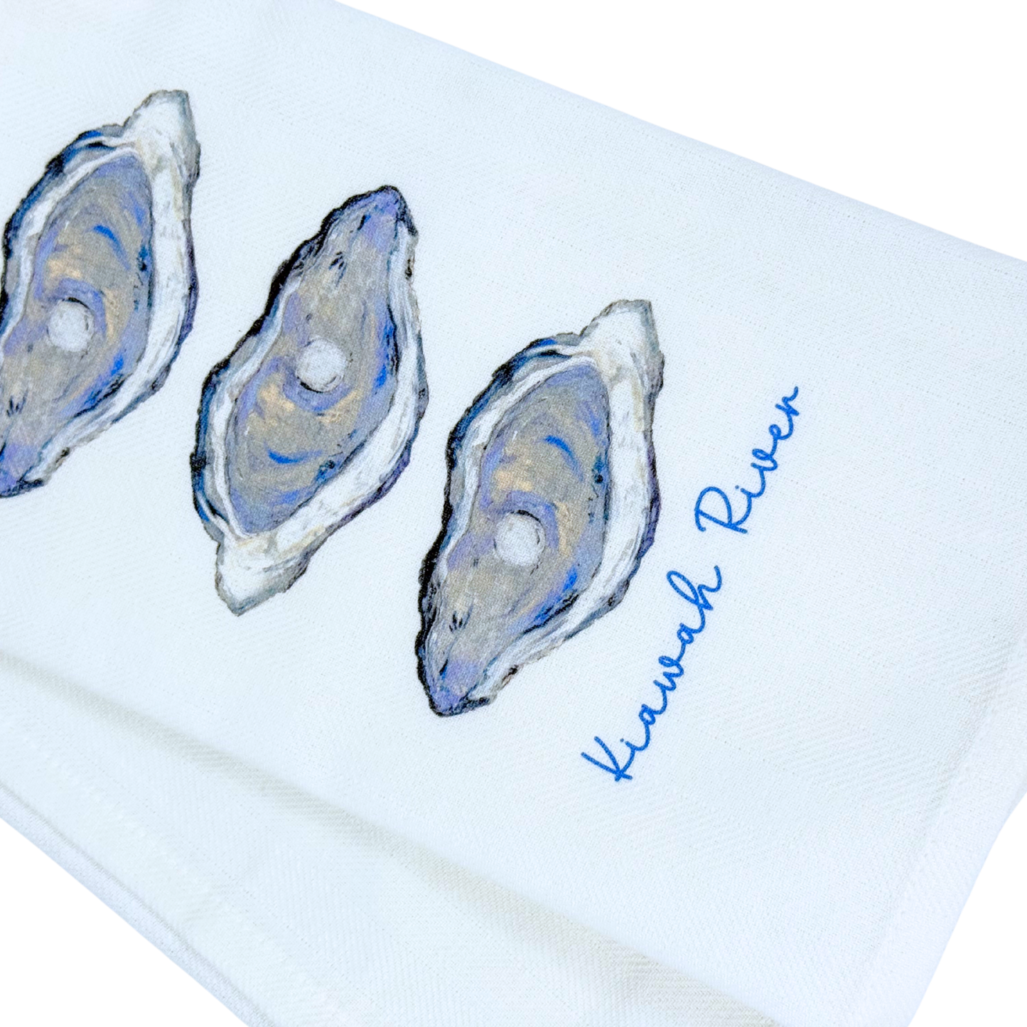 Kiawah River Oyster Dish Towel