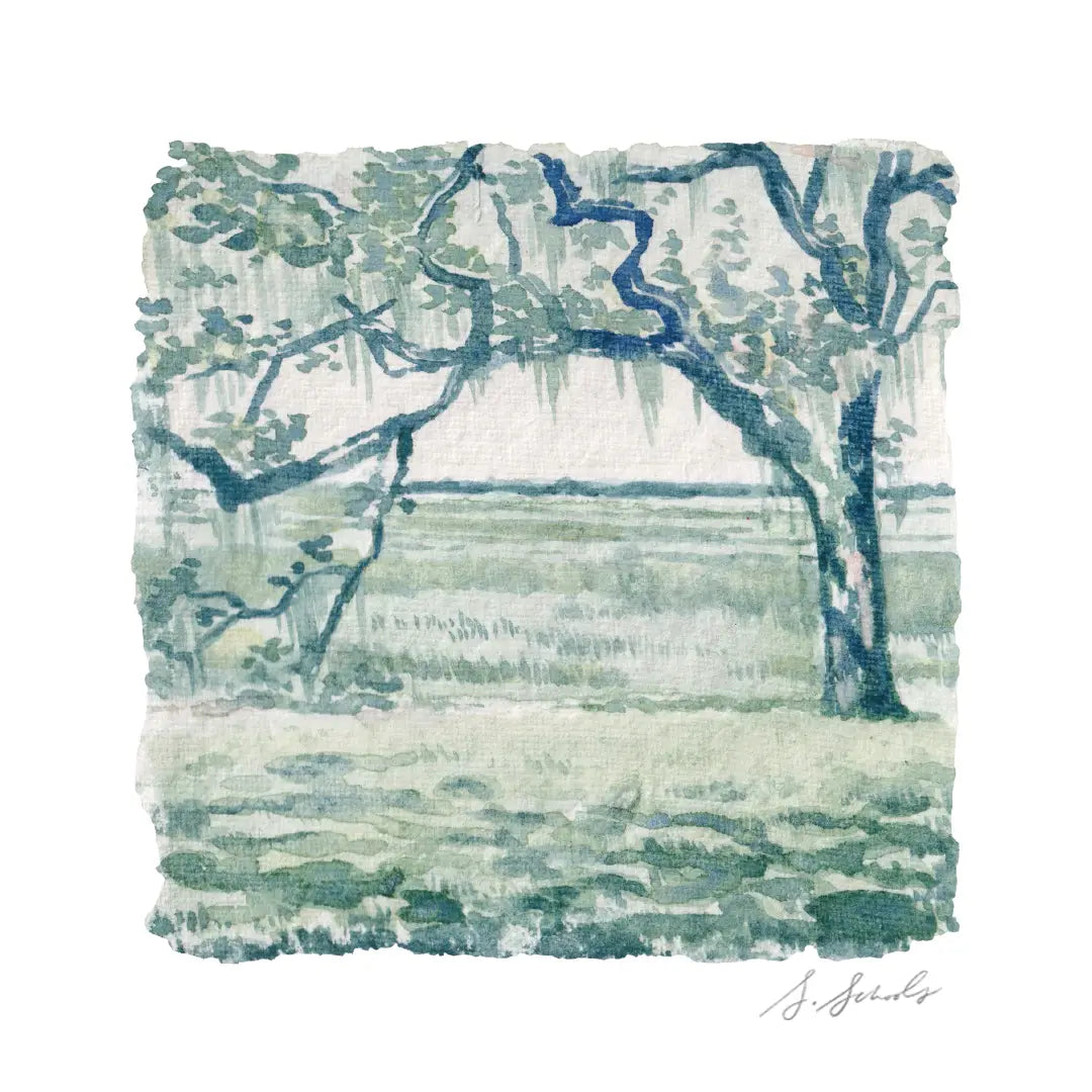 "On the Bluff" Print