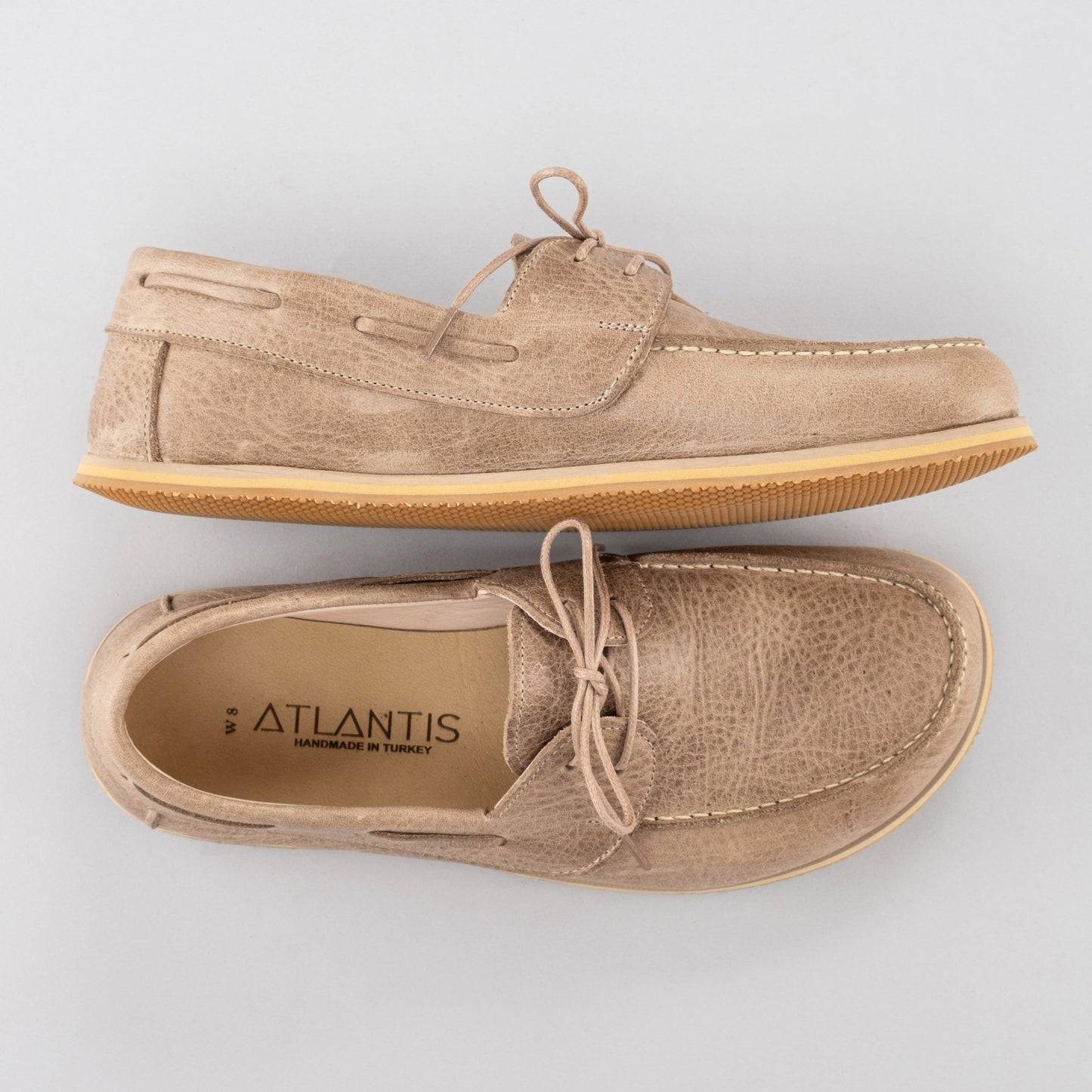 Women's Tan Boat Shoes