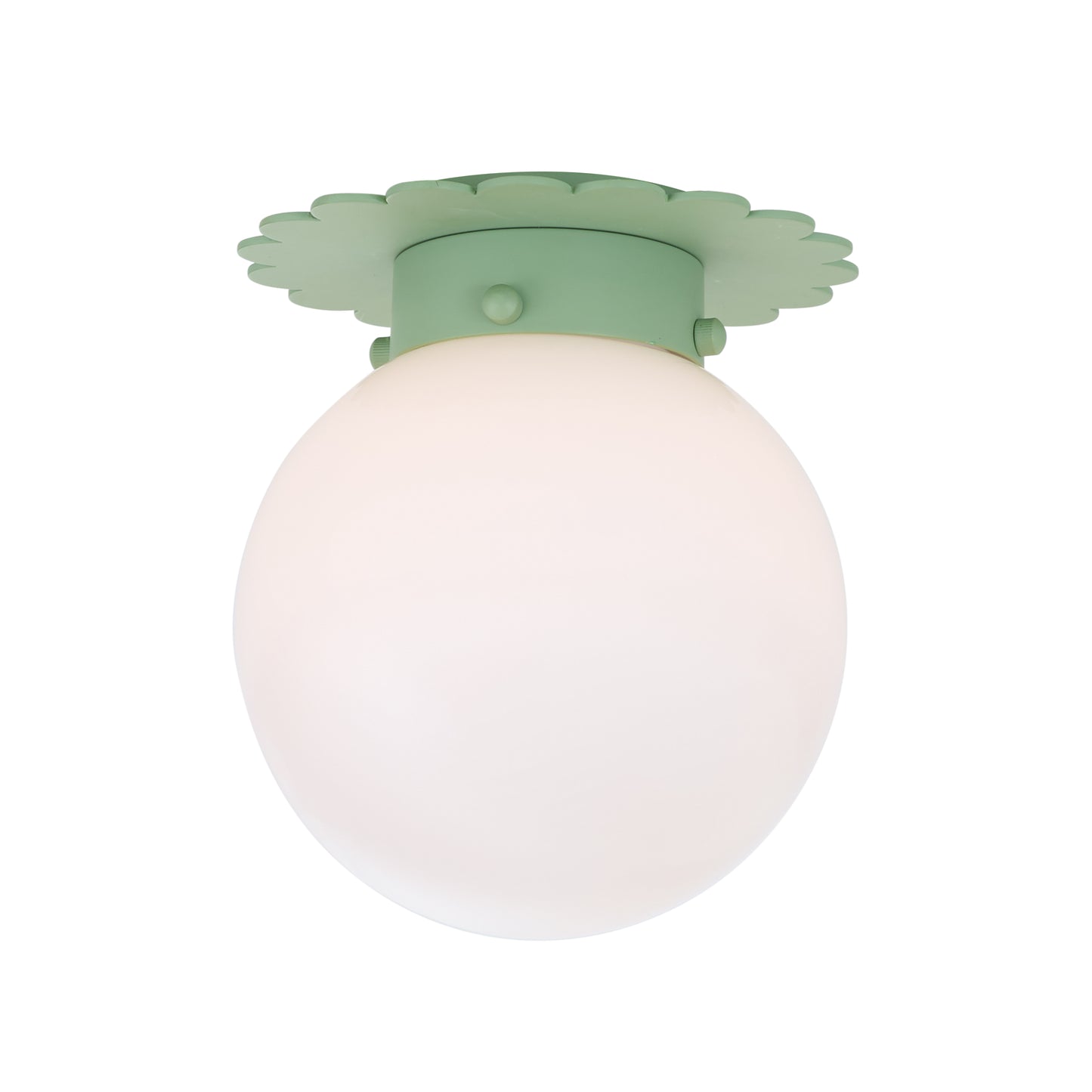 Fancy Scalloped Flushmount