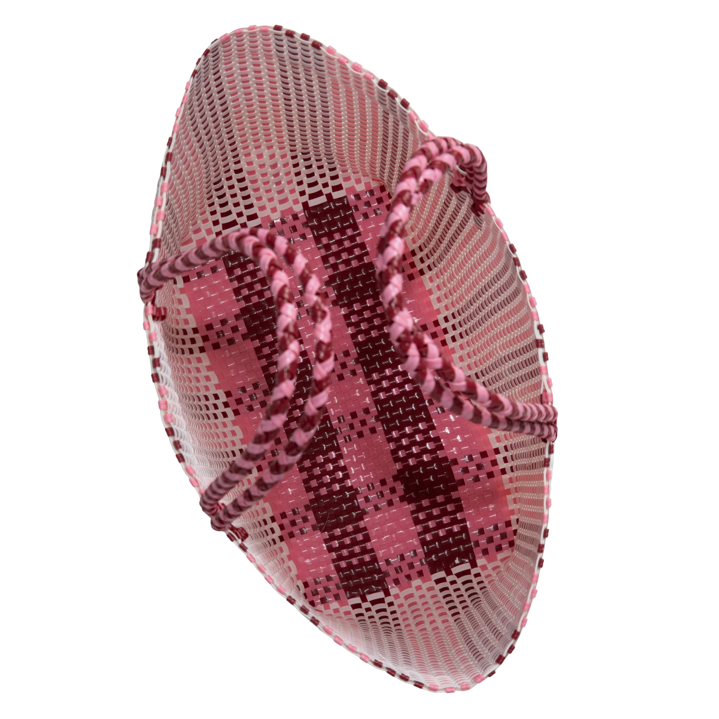 Woven Tote Bag – Pink