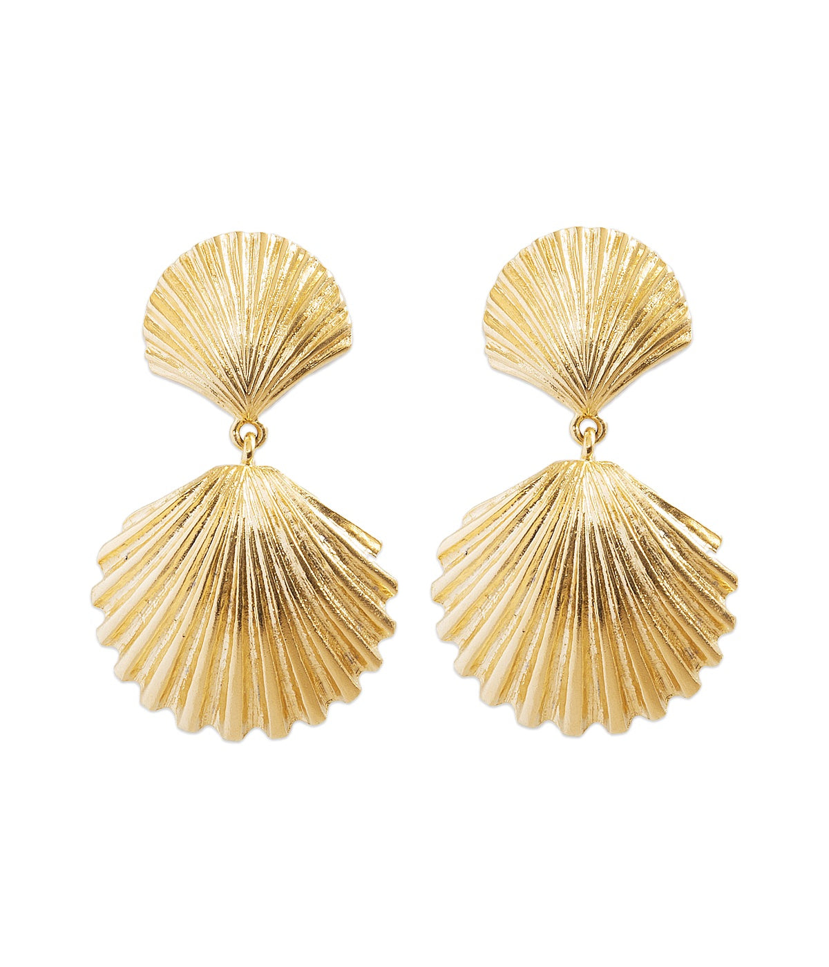 De la Mer Shell Earrings