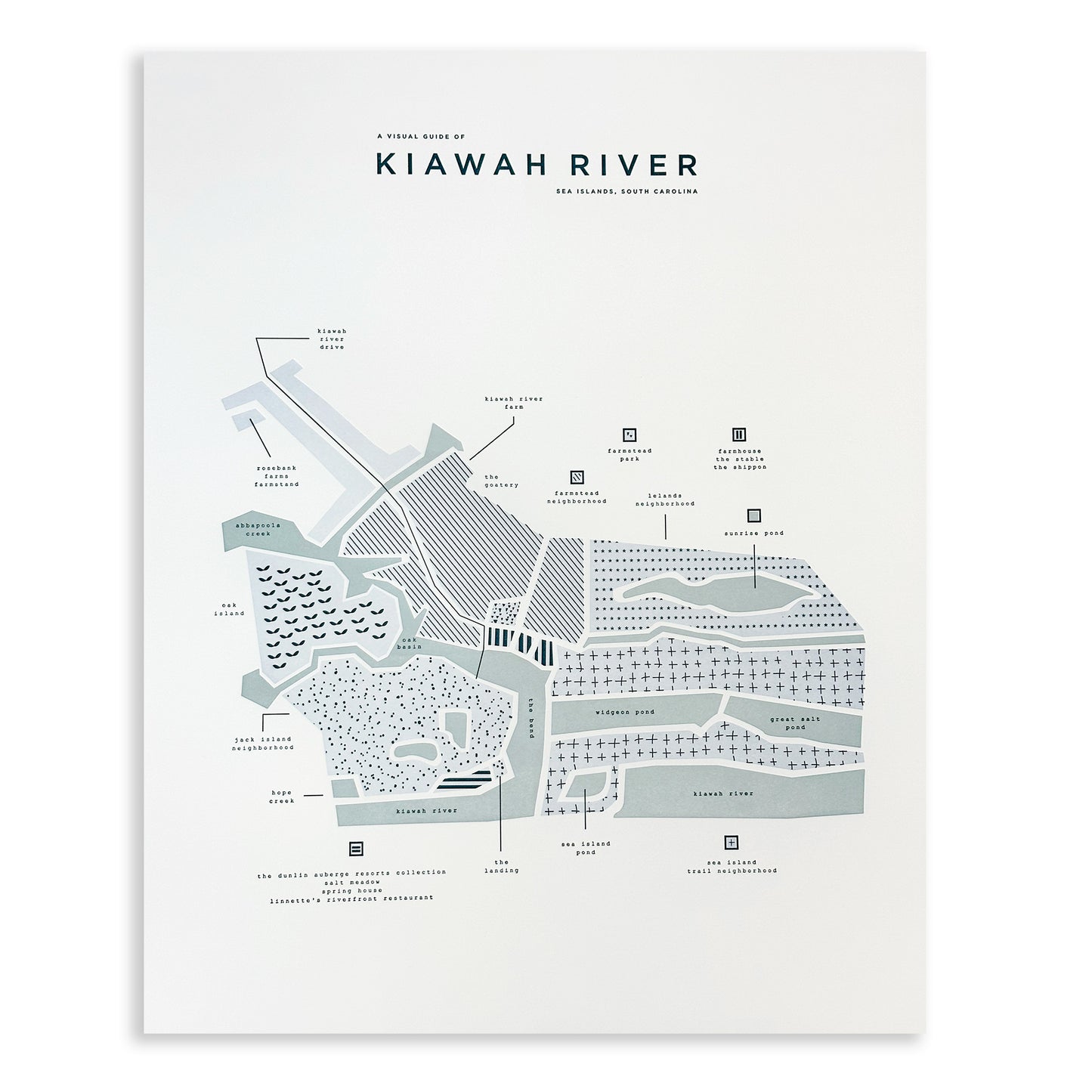Kiawah River Map