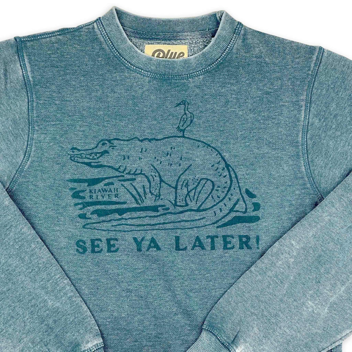 Later Gator Burnout Wash Sweatshirt