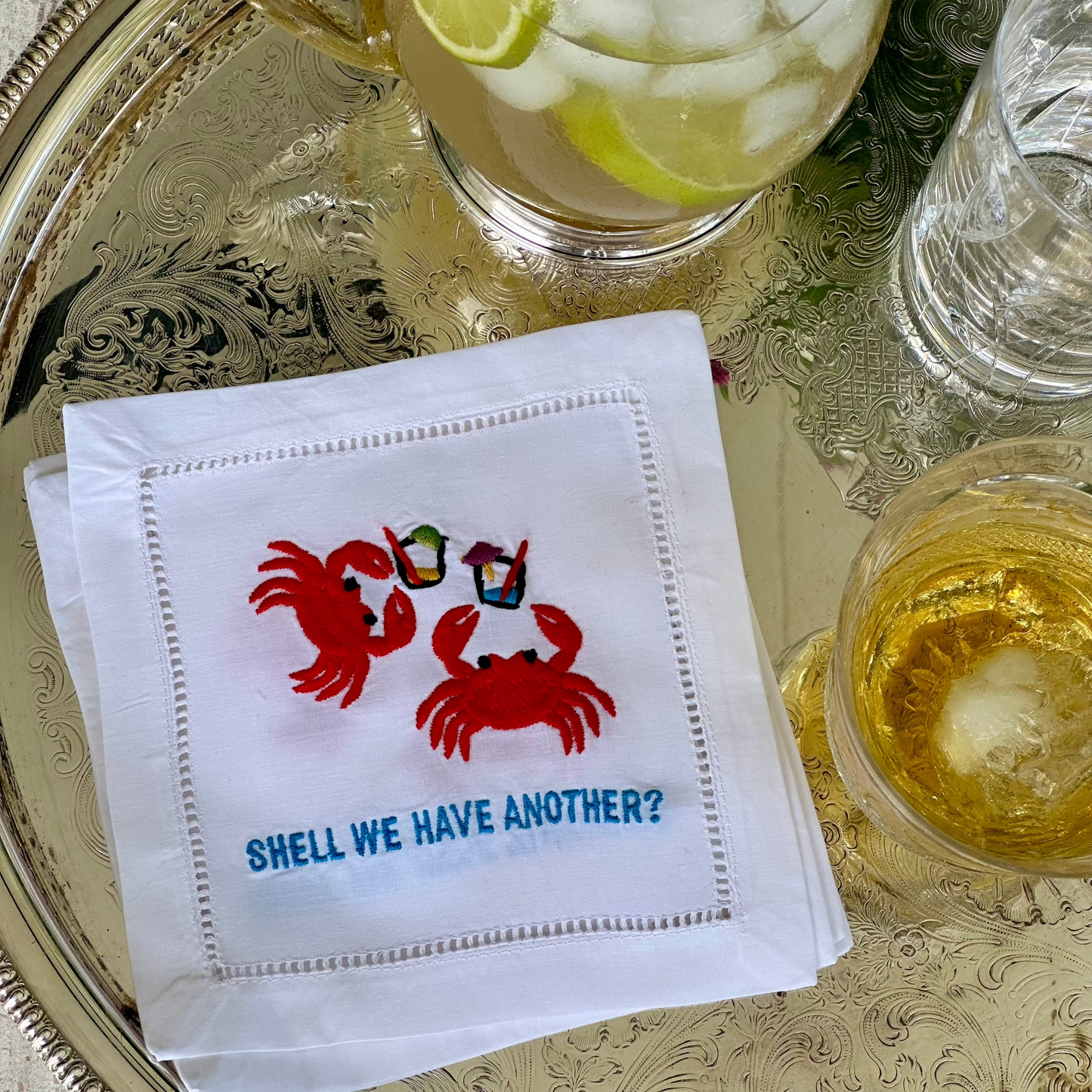 Shell We Have Another Cocktail Napkins