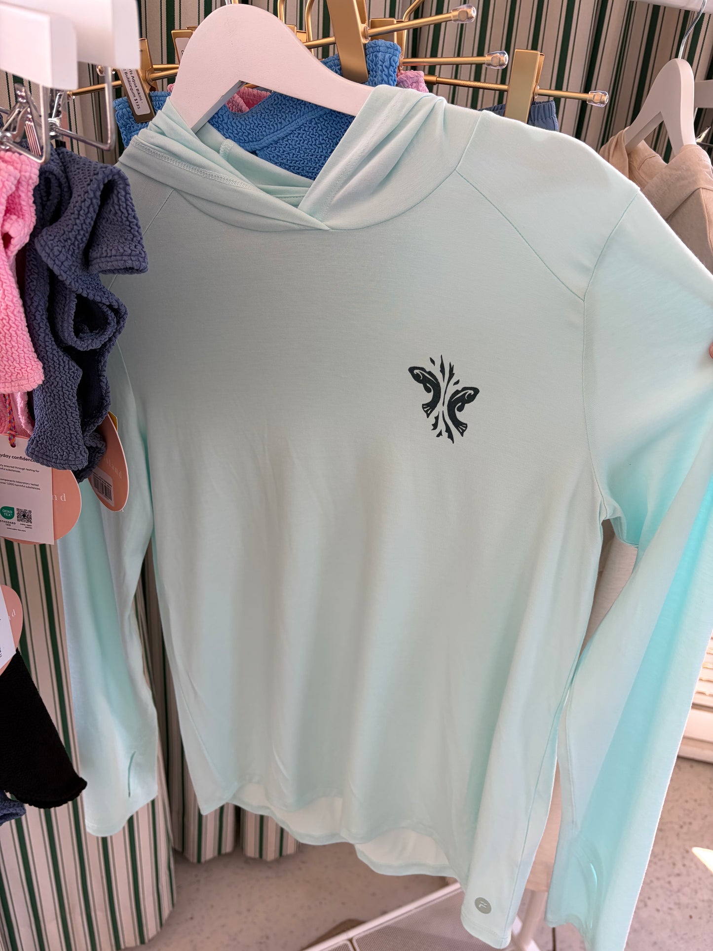 Women’s Free Fly Hoodie – Tropic Sea