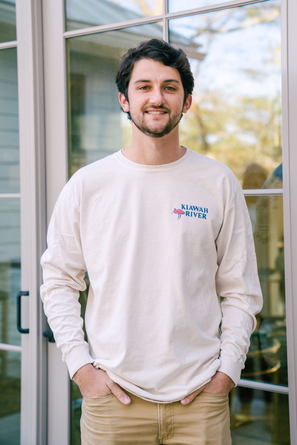 Free as a Bird Long Sleeve T-Shirt - Cappuccino