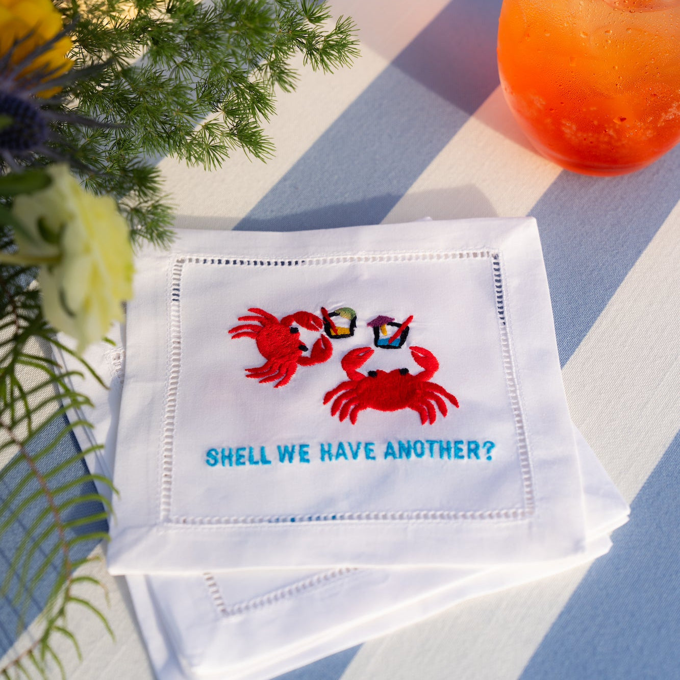 Shell We Have Another Cocktail Napkins