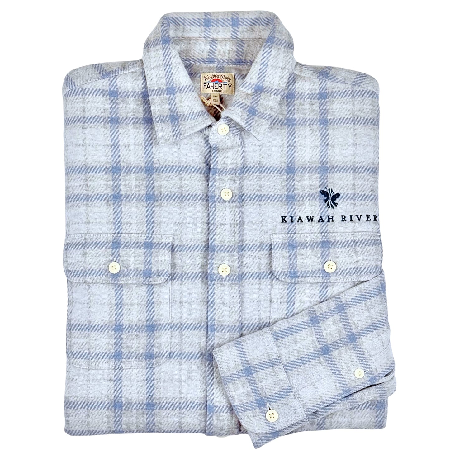Sweater Shirt - Spring Dew Plaid