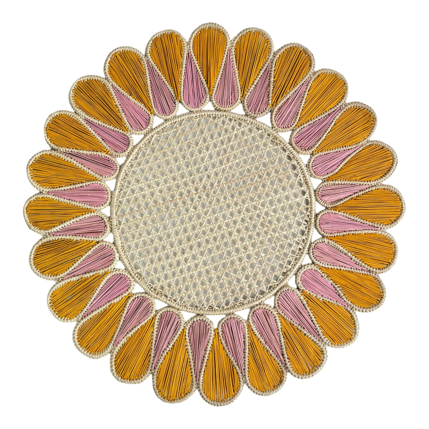 Drops Placemat - Pink & Tangerine