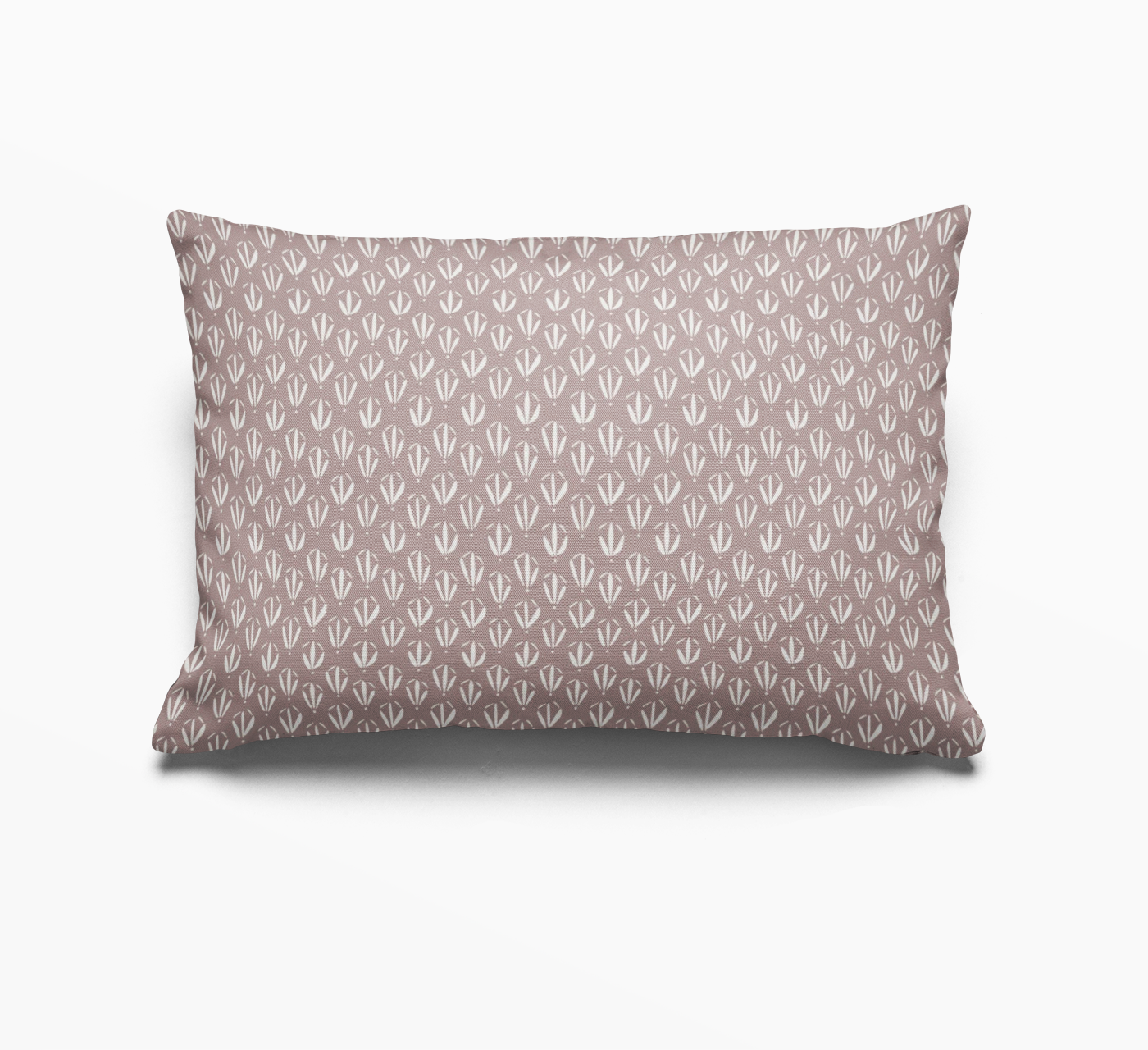 Kiawah Pillow in Rosewood
