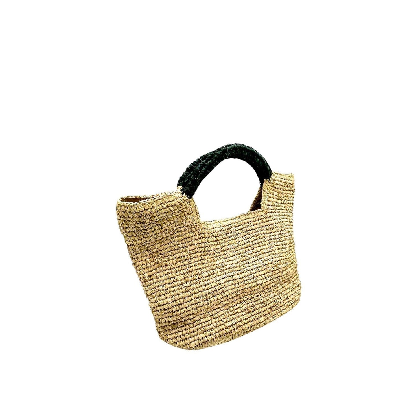 The Opal Woven Raffia Tote