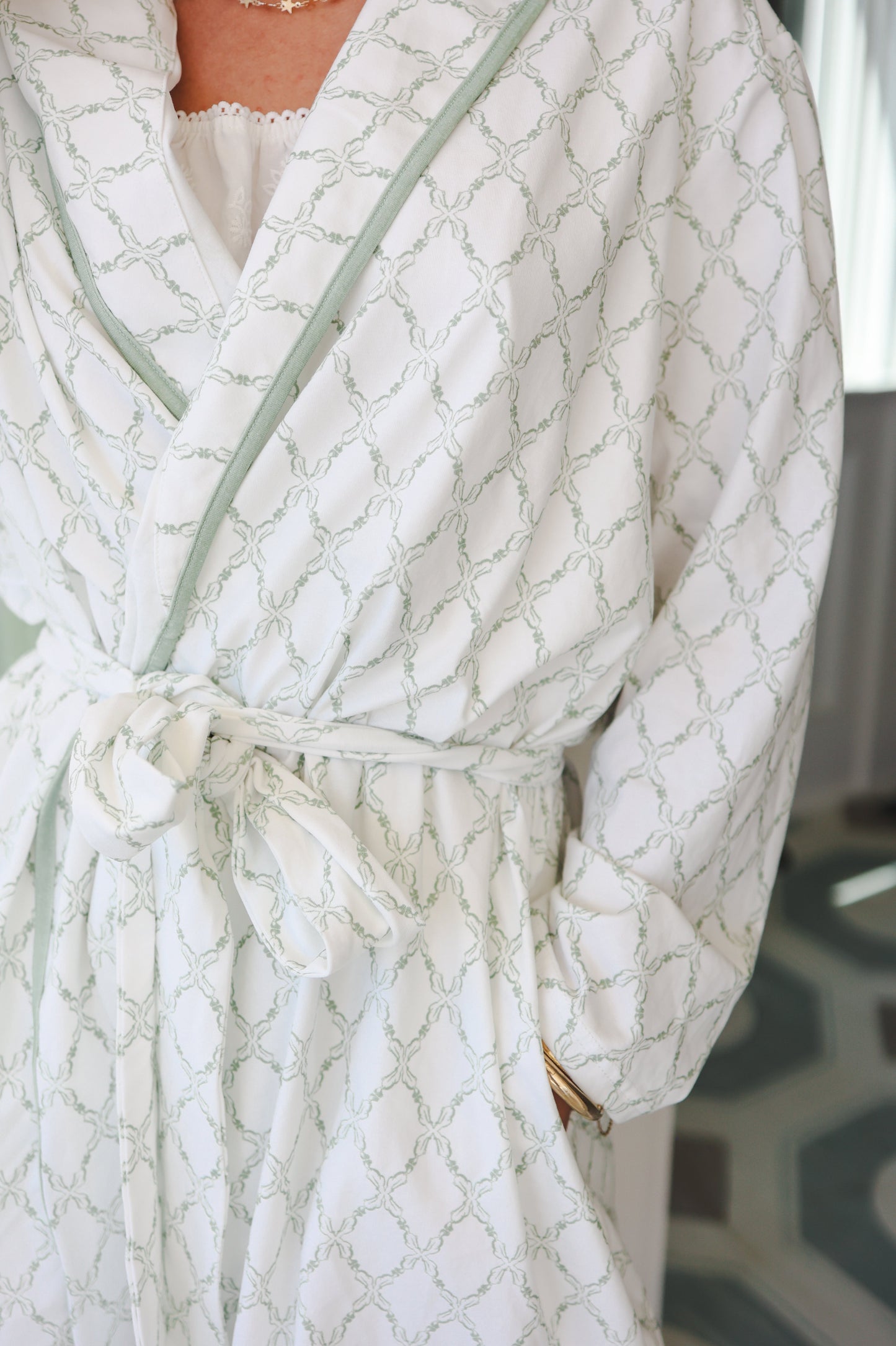 Pima Short Robe x Anne's Paintings