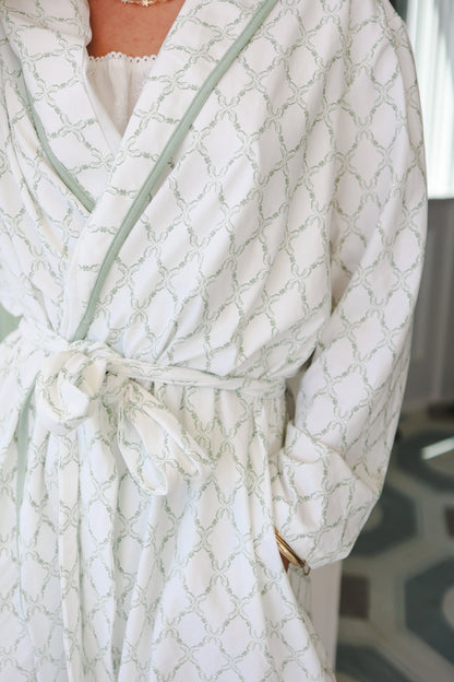 Pima Short Robe x Anne's Paintings