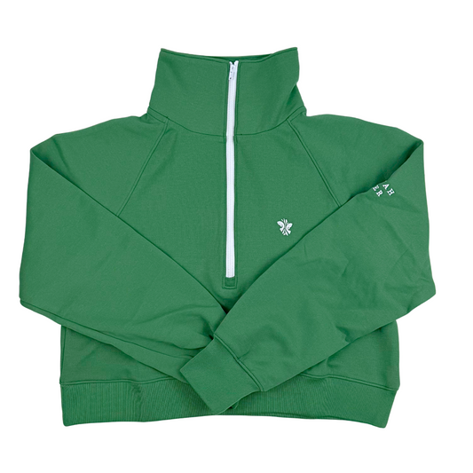 Nora Quarter Zip - Boxwood