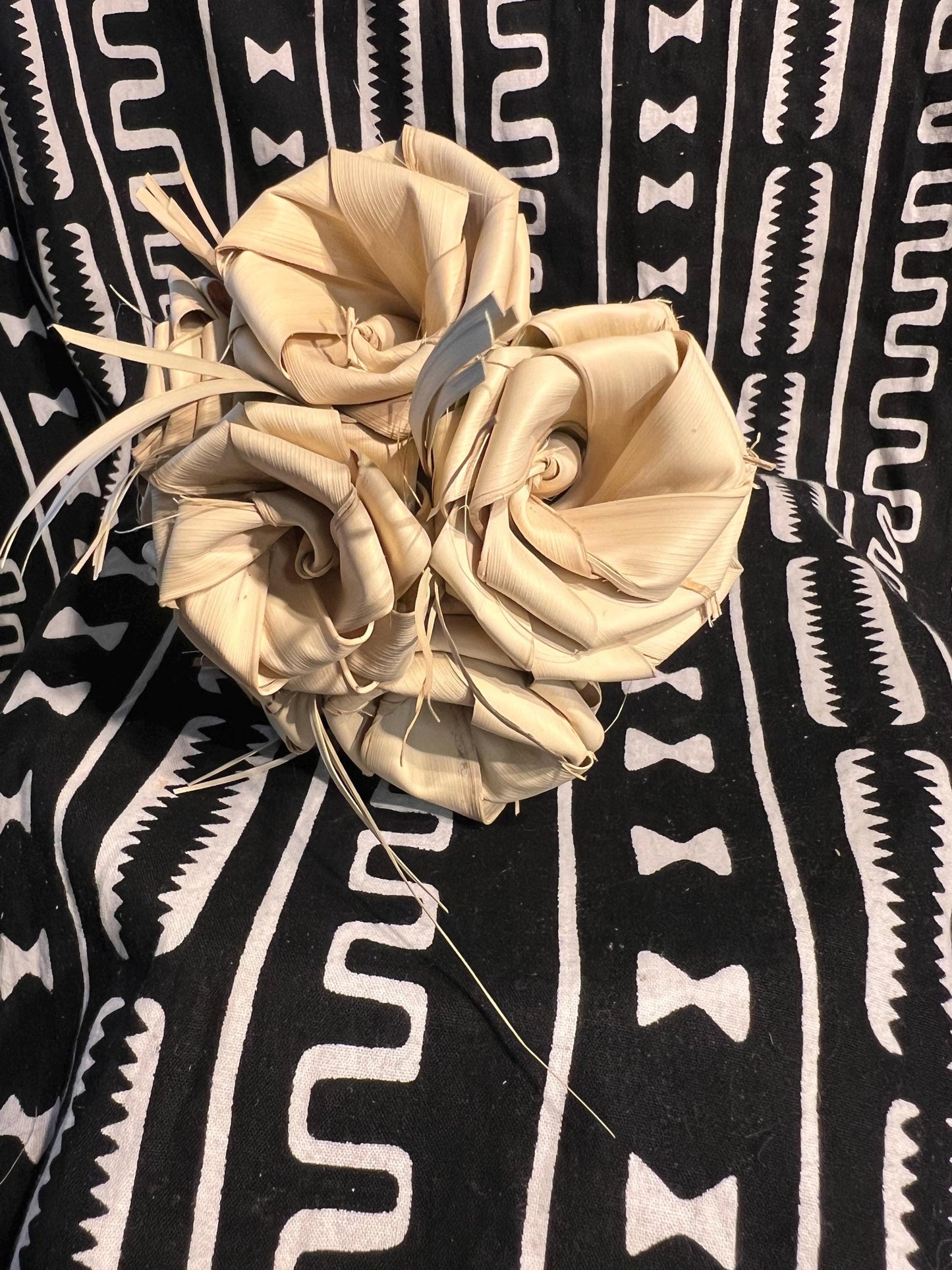 Dried Palmetto Roses  Bouquet of six (6) Charleston Roses Sweetgrass Roses Forever Roses