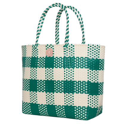 Woven Tote Bag - Green