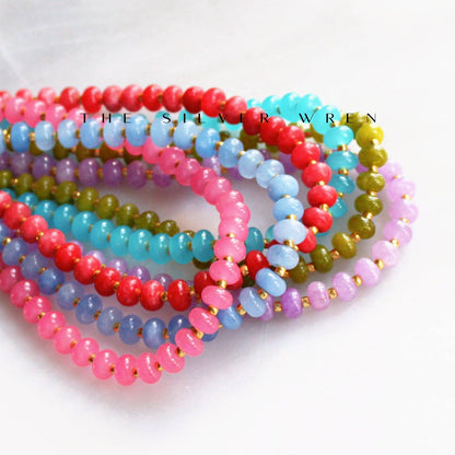 Mojave Stone Candy Beaded Necklace
