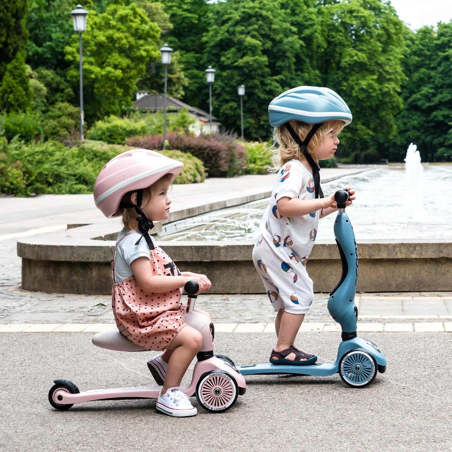 Highwaykick 1 Scooter and Ride On Toy Steel