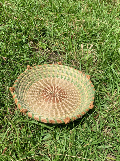 Gullah Love Sweetgrass Hand woven Basket made in Charleston South Carolina with love knots Wedding gift lowcountry housewarming hostess gift