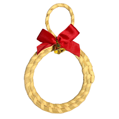 Christmas/Holiday ornaments made with Sweetgrass and Palmetto