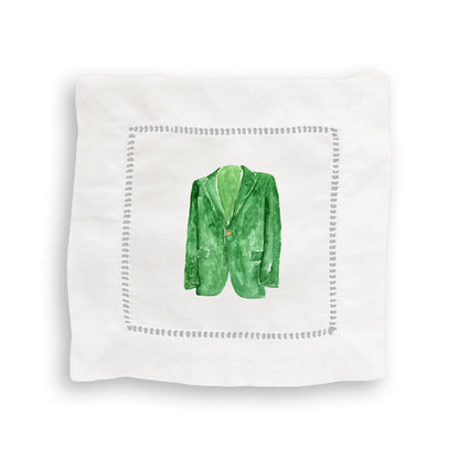 Masters Golf Tournament Augusta Mixed Linen Cocktail Napkin Set