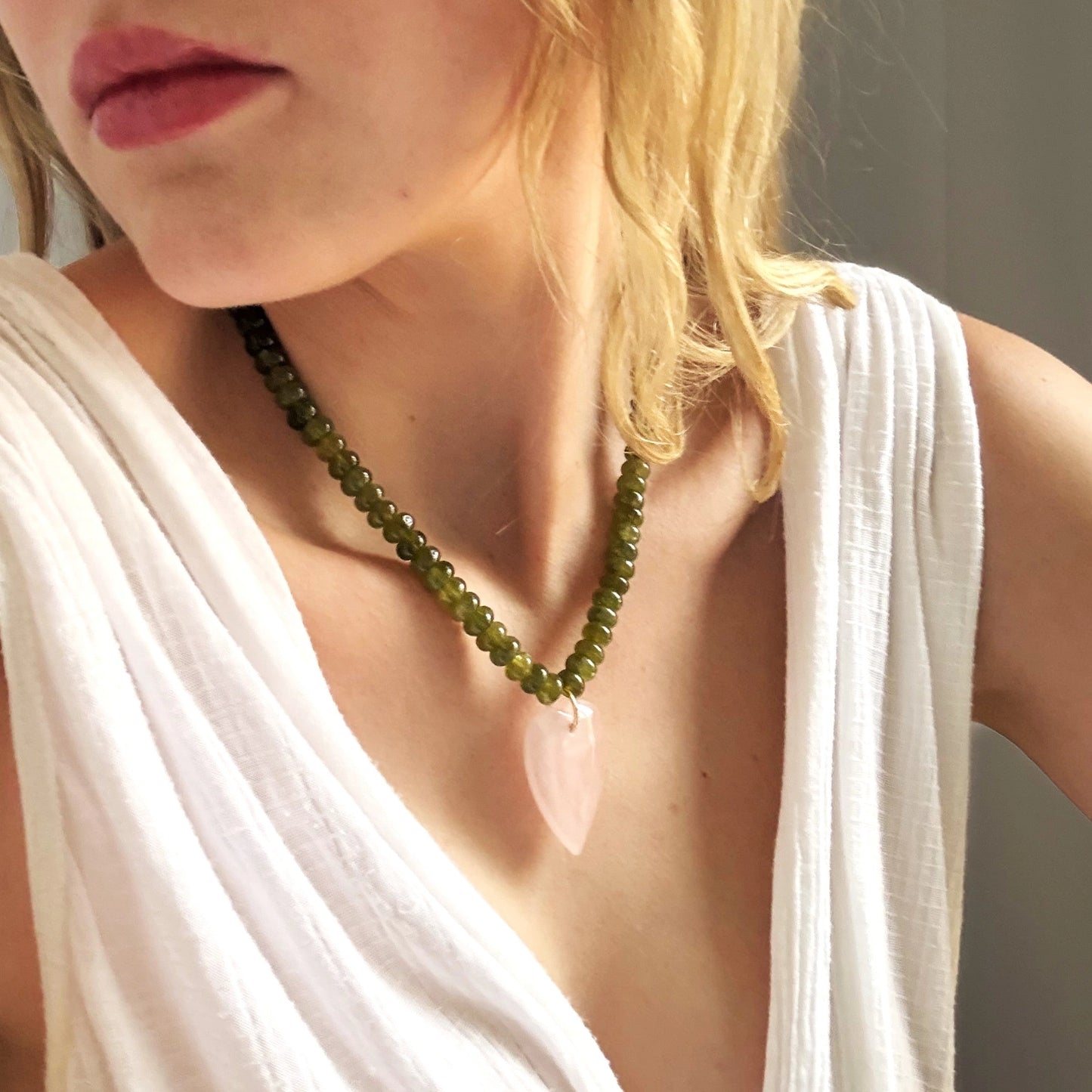 Asha Beaded Necklace - Handmade Jewelry