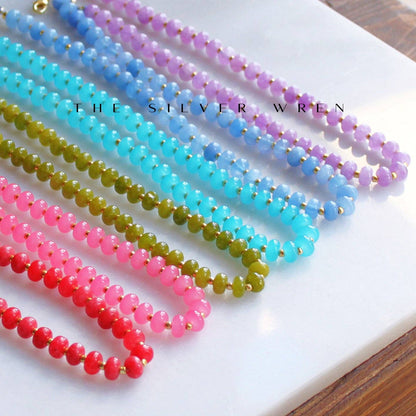 Mojave Stone Candy Beaded Necklace