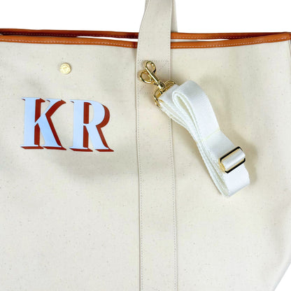 Venice Natural Canvas Tote