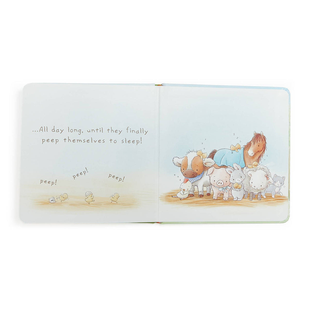 Who Says Peep Peep Board Book