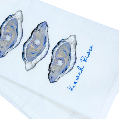 Kiawah River Oyster Dish Towel