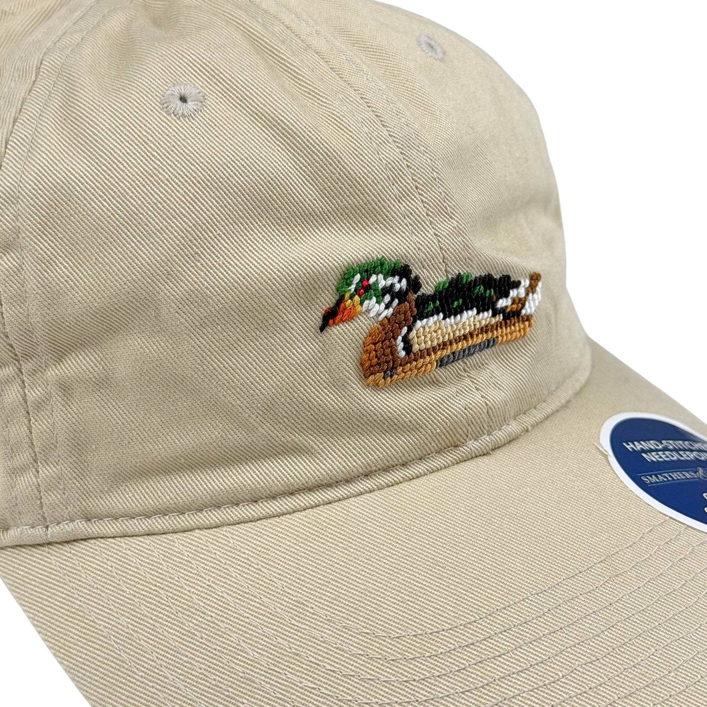 Wood Duck Decoy Hat - Stone