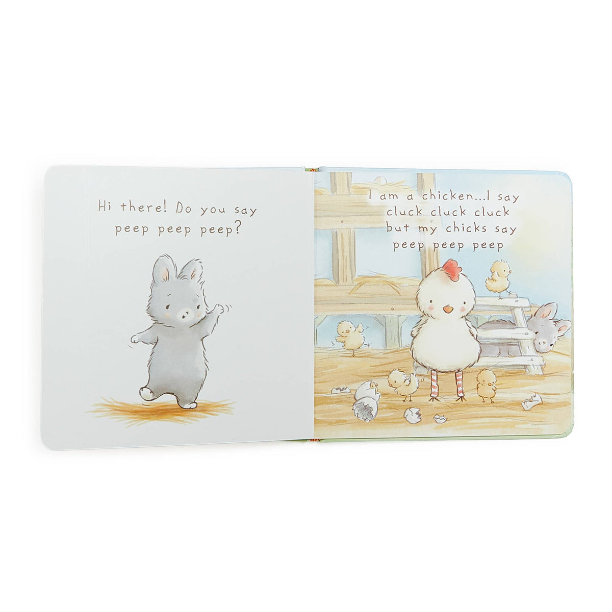 Who Says Peep Peep Board Book