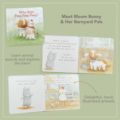 Who Says Peep Peep Board Book