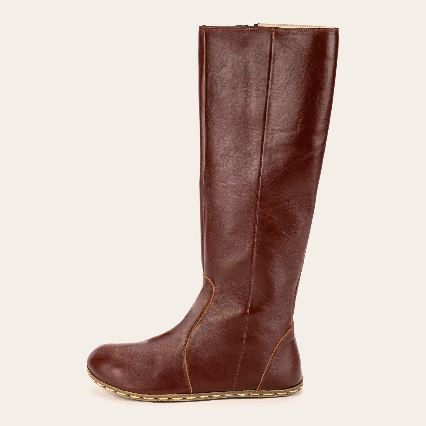 Women's Peru Brown Barefoot Knee High Boots