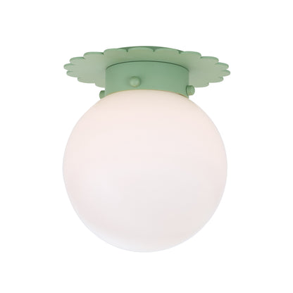 Fancy Scalloped Flushmount
