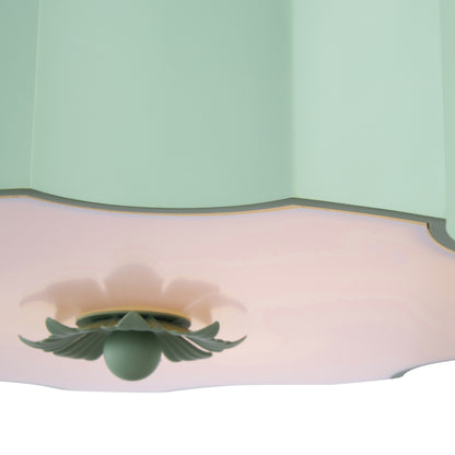 Fancy Wiggly Flushmount