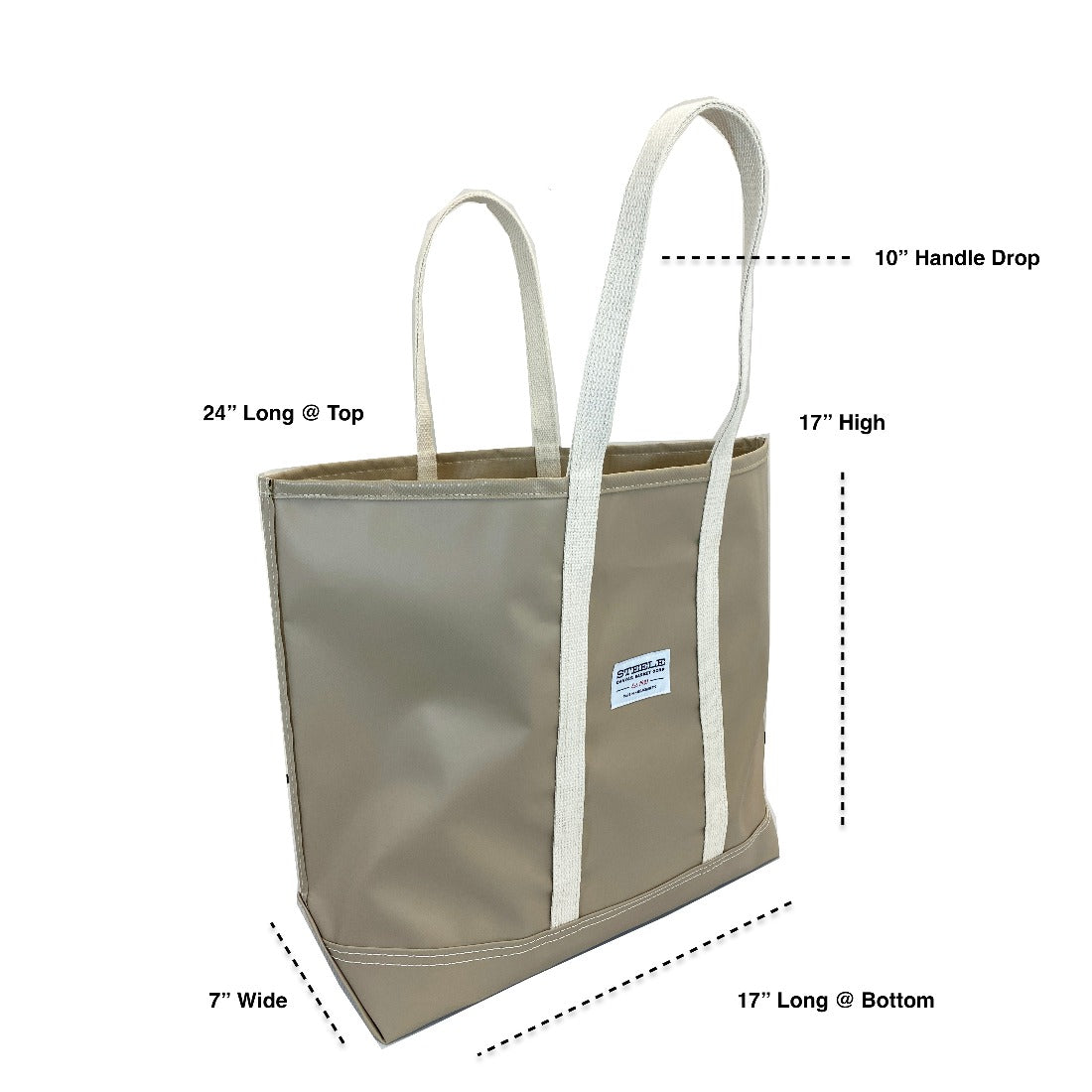 Tan Steeletex Beach Tote