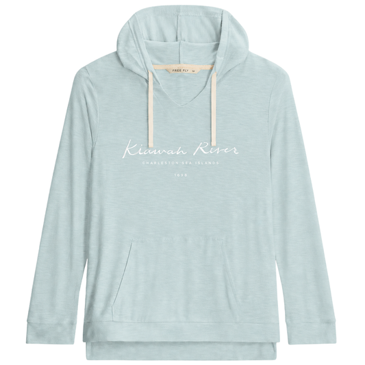 Women’s Bamboo Hoodie  – Tropic Sea
