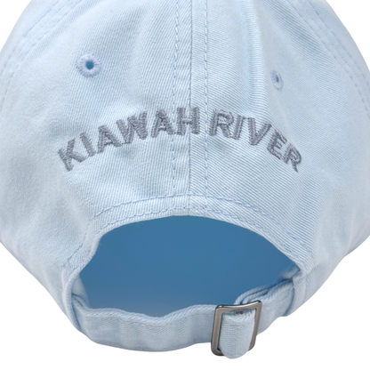 Classic Hat with Fish – Powder Blue