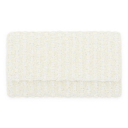 Jackie Custom Beaded Basketweave Clutch