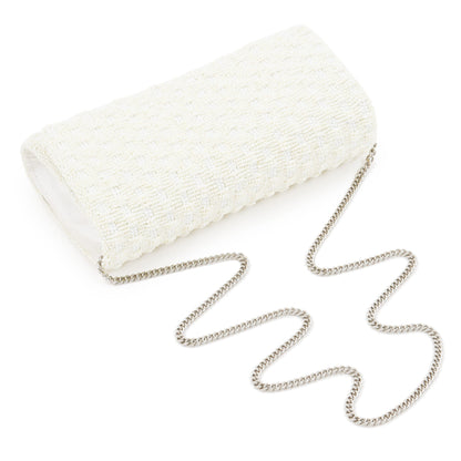 Jackie Custom Beaded Basketweave Clutch