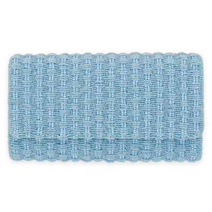 Jackie Custom Beaded Basketweave Clutch