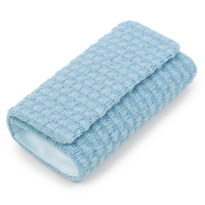 Jackie Custom Beaded Basketweave Clutch