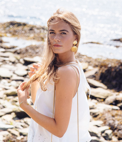 De la Mer Shell Earrings